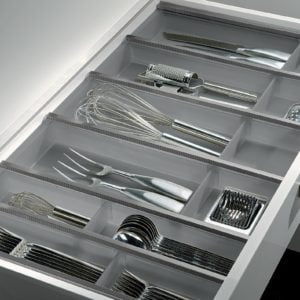 Cutlery trays “FLEX LINE”, Graphite