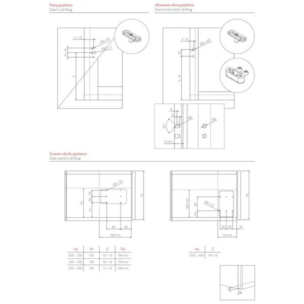 Opening Mechanism for Flap Doors "MINIWINCH"