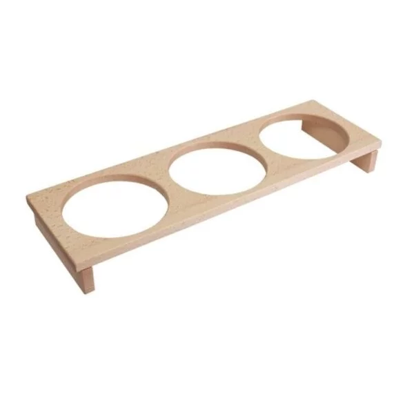 Spice holder, 3 holders - Wood line