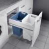 Pull out system for laundry