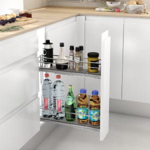 Pull-out bottle side runners CLASSIC