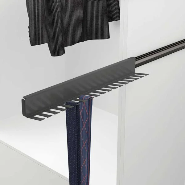 Pull-out tie-belt holder 1