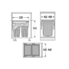 Hailo Laundry-Carrier 500