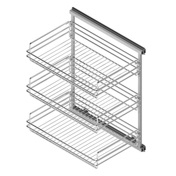 Pull-out frame side runners "Menage confort"