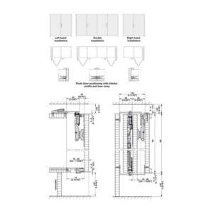 Hawa Folding Concepta 25 | Gamma Fittings