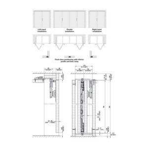 Hawa Folding Concepta 25 | Gamma Fittings