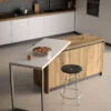 Sestante – Sliding and revolving table top with legs