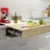 Oplà Top – Pull-out worktop flush with top