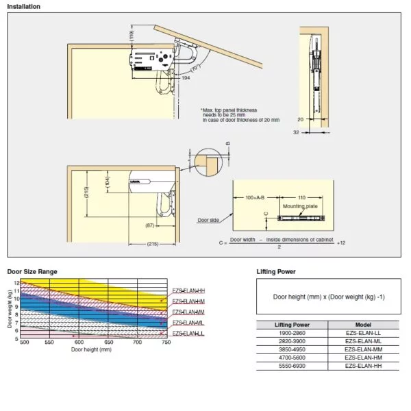 LIFT-ASSIST stay EZS-ELAN