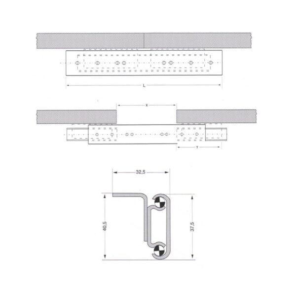 TABLE EXTENSION MECHANISMS STANDART