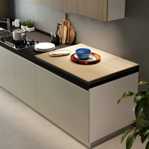 SLIDING TABLE WITH DIAGONAL OPENING "CORNER" 3