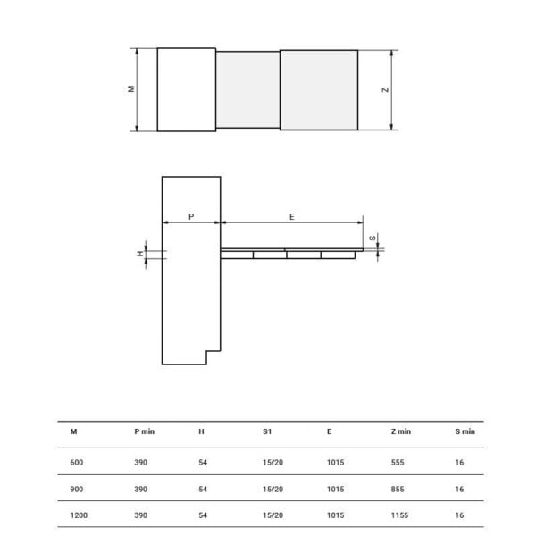 FOLD OUT TABLE FOR WALL CABINET "HOMEWORK +39" 5