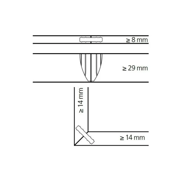 E20-H self-clamping element, 80 pieces 5