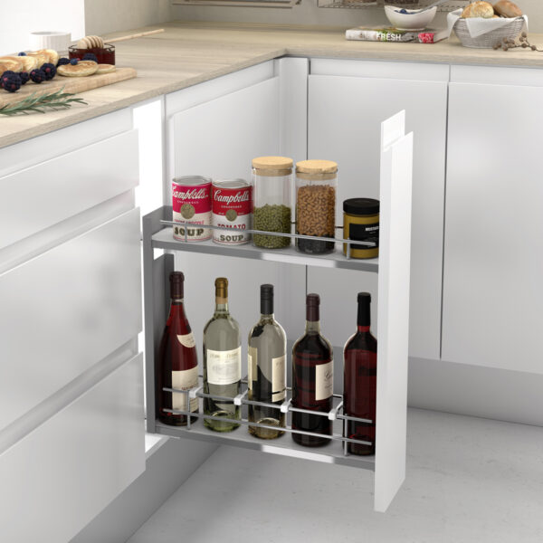 Pull-out bottle side runners COMPACT 3