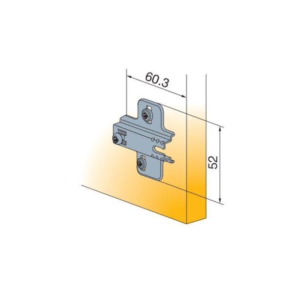 TITUS B-type mounting plate 4