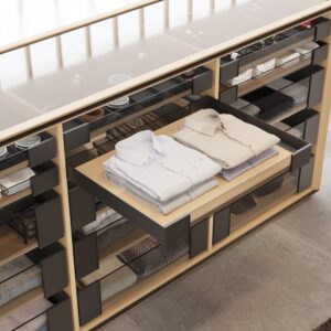 PULL-OUT BASKET SET CHIC, LOW